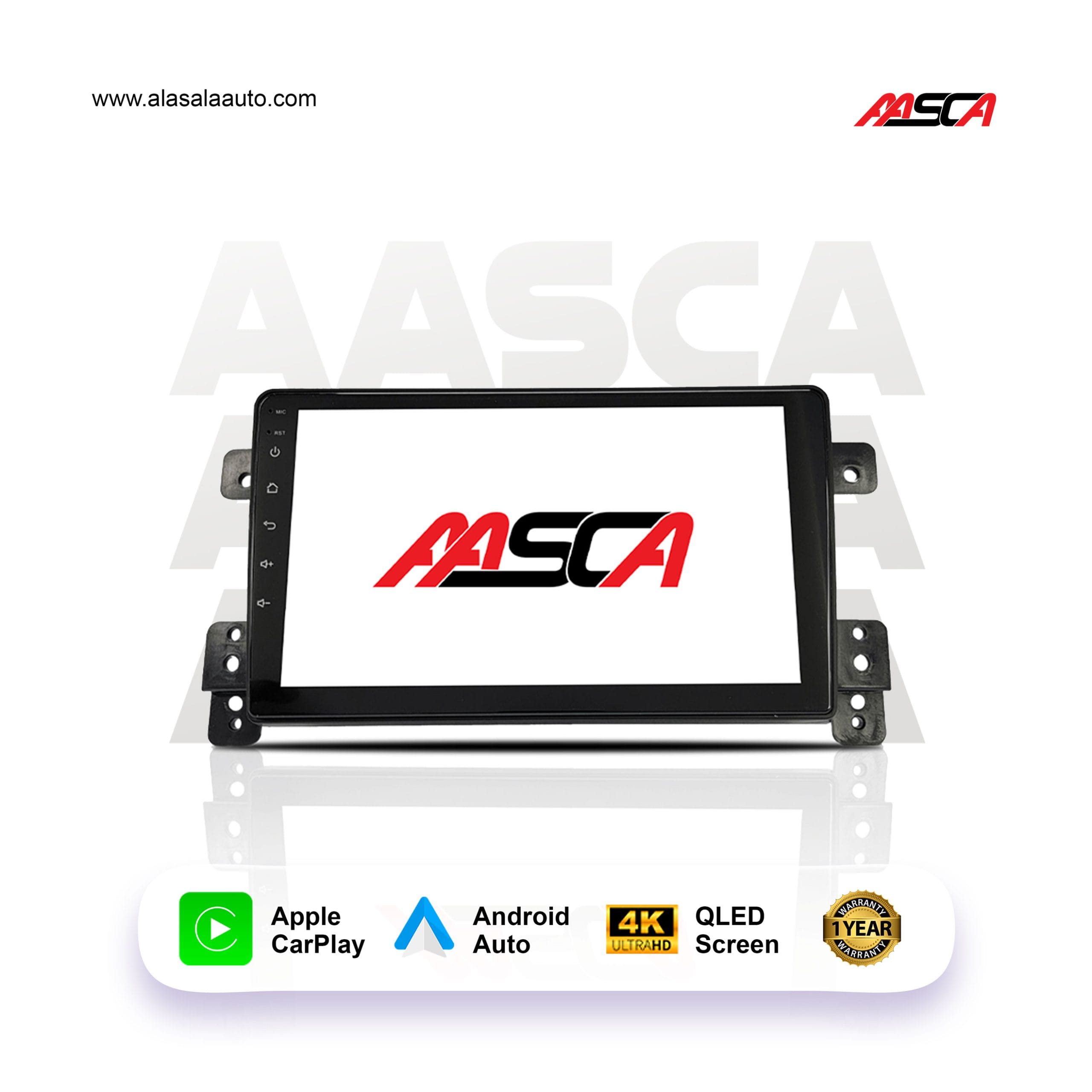 Suzuki Grand Vitara 2005-15 , Android 13 – 9inch, Apple CarPlay Android Auto/QLED Display/Bluetooth/ Wi-Fi +MIC