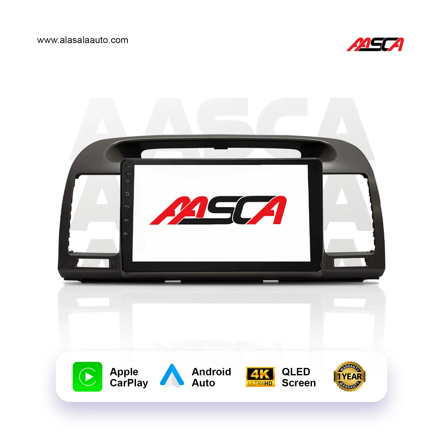 Toyota Camry  2002 2003 2004 2005 2006,Android 13 – 9 inch, Apple Carplay Android Auto/1080P/Bluetooth/WiFi+MIC