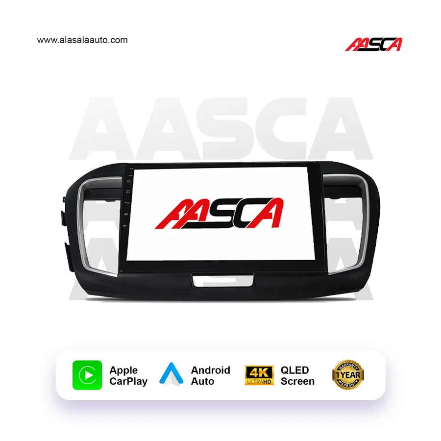 Honda Accord 2013, Android 13 – 10 inch, Apple CarPlay Android Auto/QLED Display/Bluetooth/ Wi-Fi +MIC