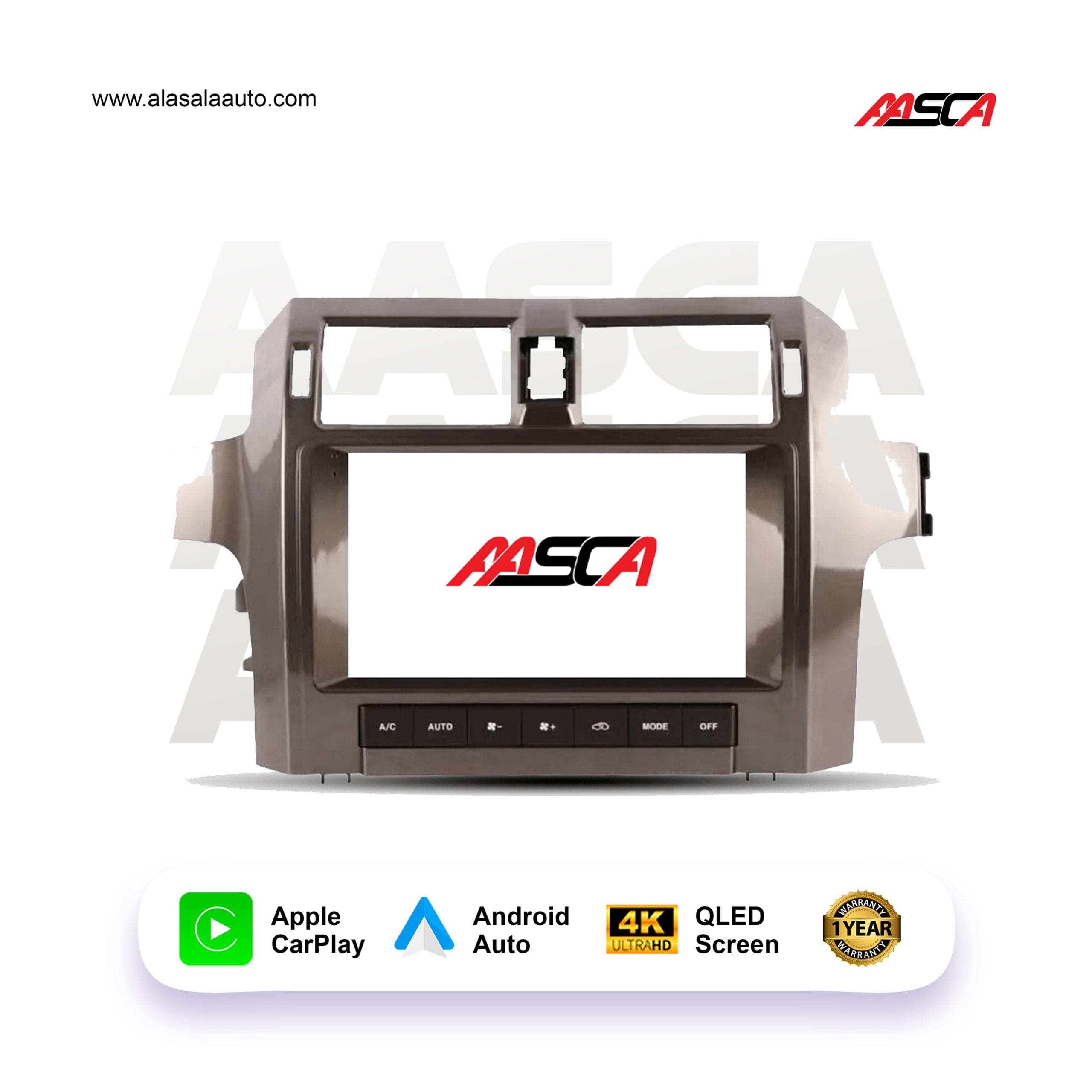 Lexus GX 400/460 2010-2020, Android 13 – 10inch, Apple CarPlay Android Auto/QLED Display/Bluetooth/ Wi-Fi +MIC