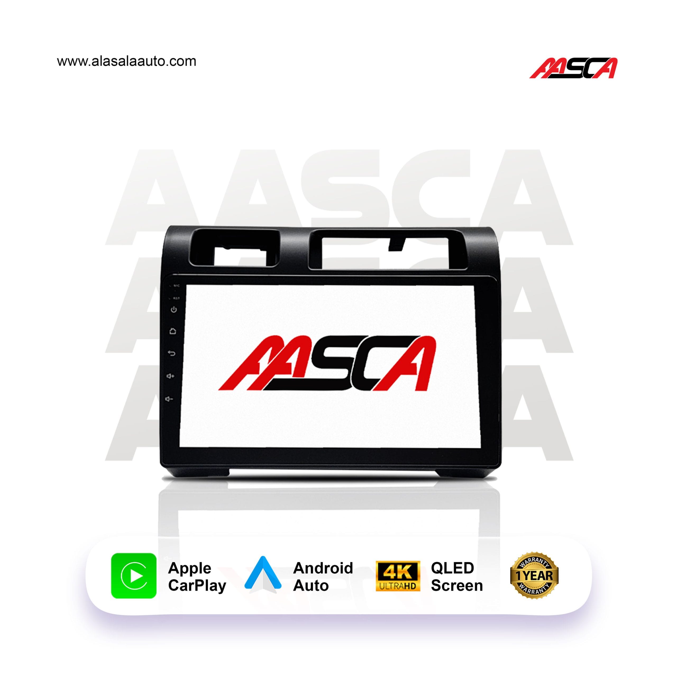 Toyota Land Cruiser Pick Up, Android 13 – 9 inch, Apple CarPlay Android Auto/QLED Display/Bluetooth/ Wi-Fi +MIC