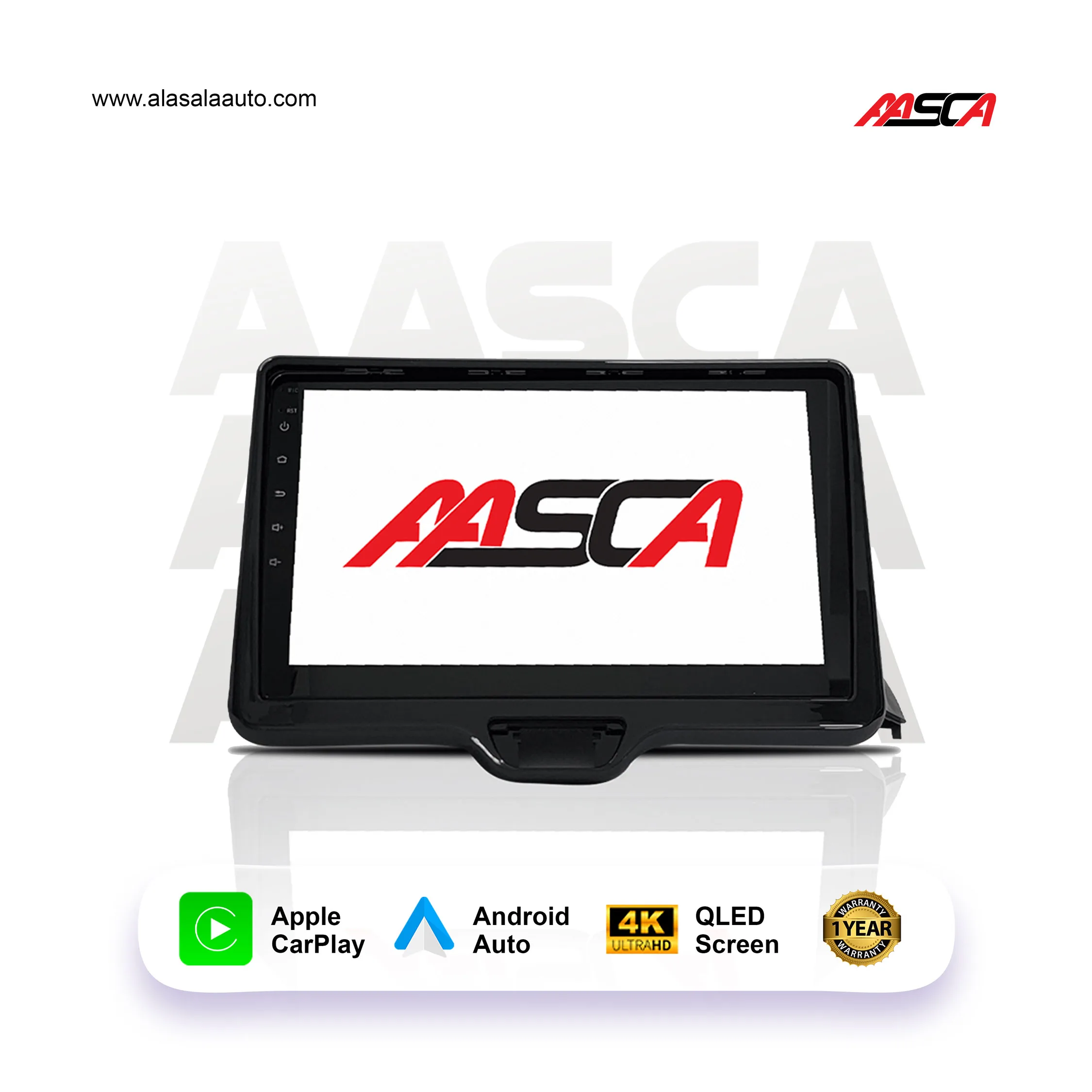 Toyota Yaris 2019-2023, Android 13 – 9inch, Apple CarPlay Android Auto/QLED Display/Bluetooth/ Wi-Fi +MIC