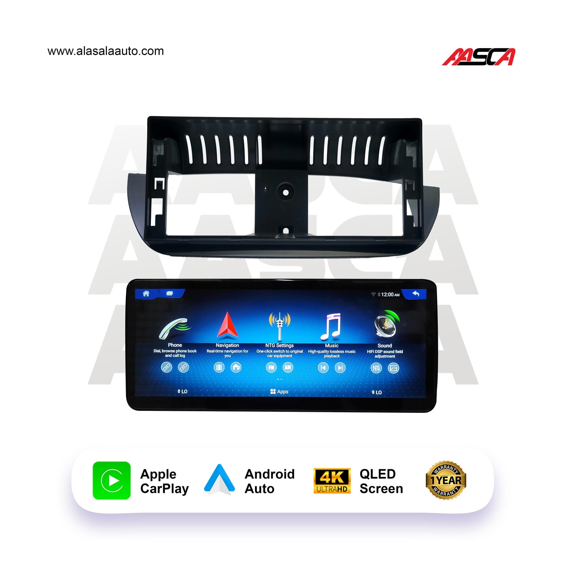 Mercedes Benz B Class 2011-2018, Android 13 – 12.3inch, Apple CarPlay Android Auto/QLED Display/Bluetooth/ Wi-Fi +MIC