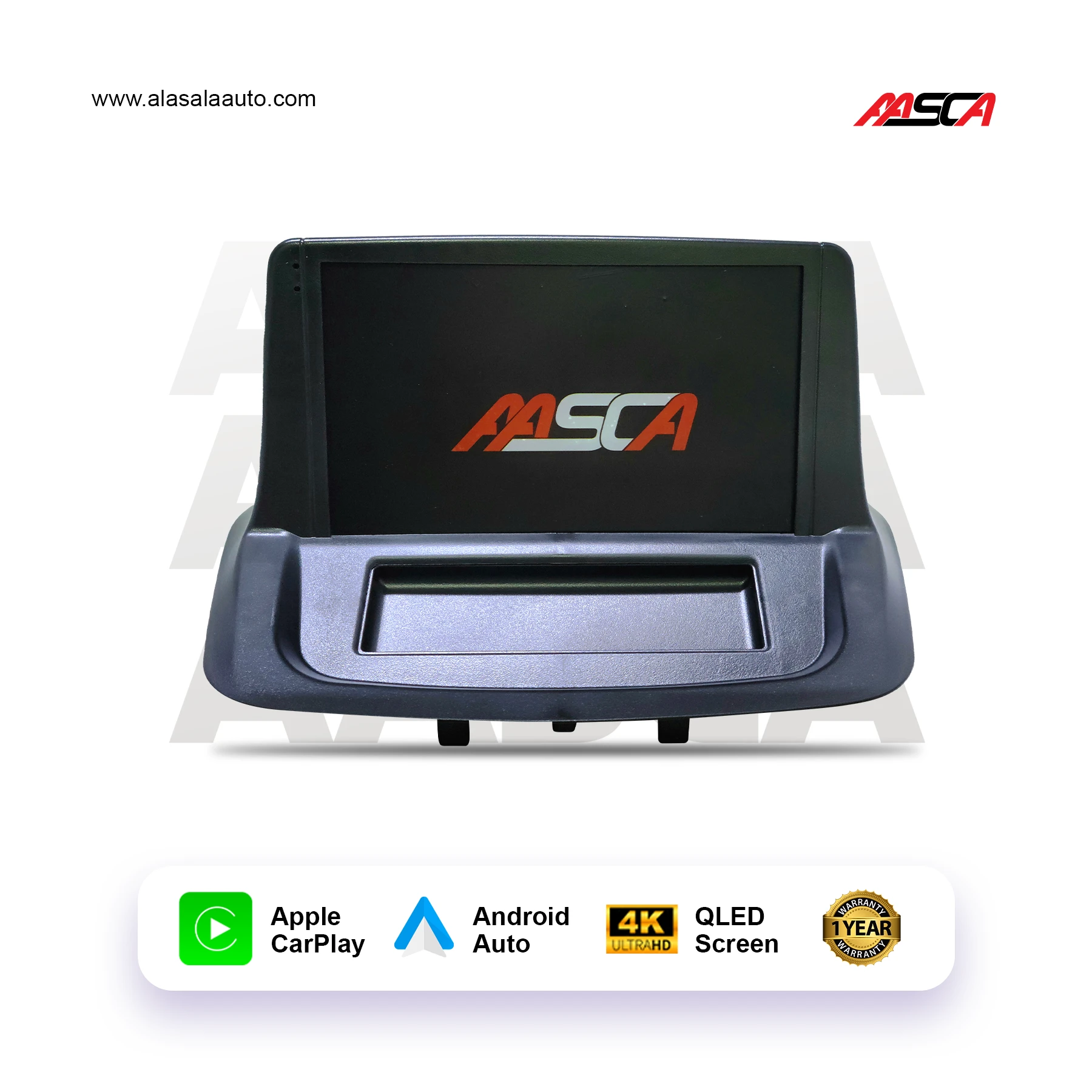 Renault Fluence 2009-2017, 9-Inch Android 13 – 9inch, Apple CarPlay Android Auto/QLED Display/Bluetooth/ Wi-Fi +MIC