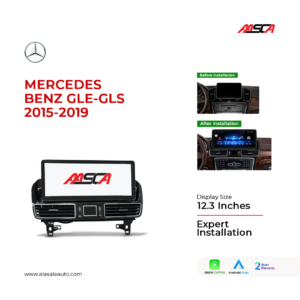 mercedes benz gle-gls 2015-2019 model android screen in oman