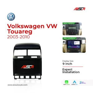 Volkswagen VW Touareg 2003-2010 9 inch android screen in oman