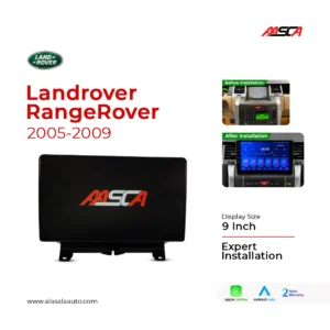 landrover rangerover 2005 2009 9inch Model android screen in oman